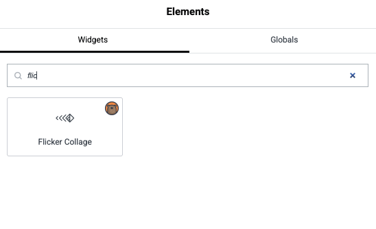 Flicker Collage Widget