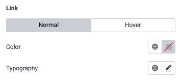 Typography Theme Style Section in Elementor Site Settings